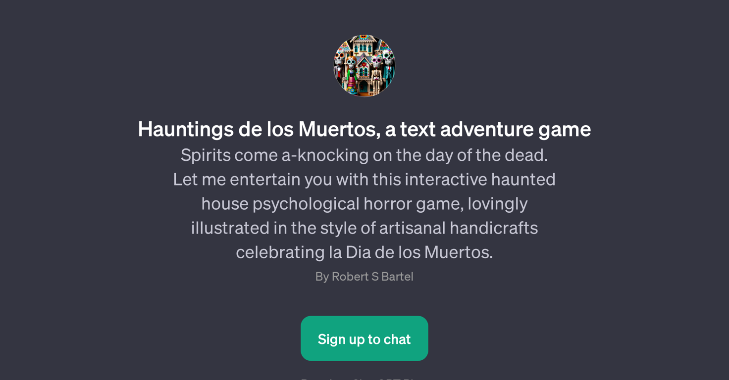 Hauntings de los Muertos website