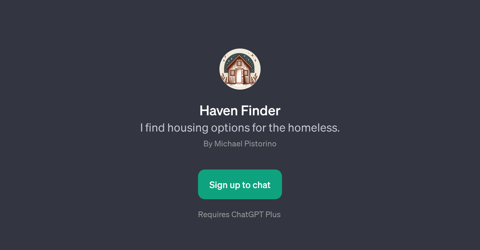 Haven Finder website