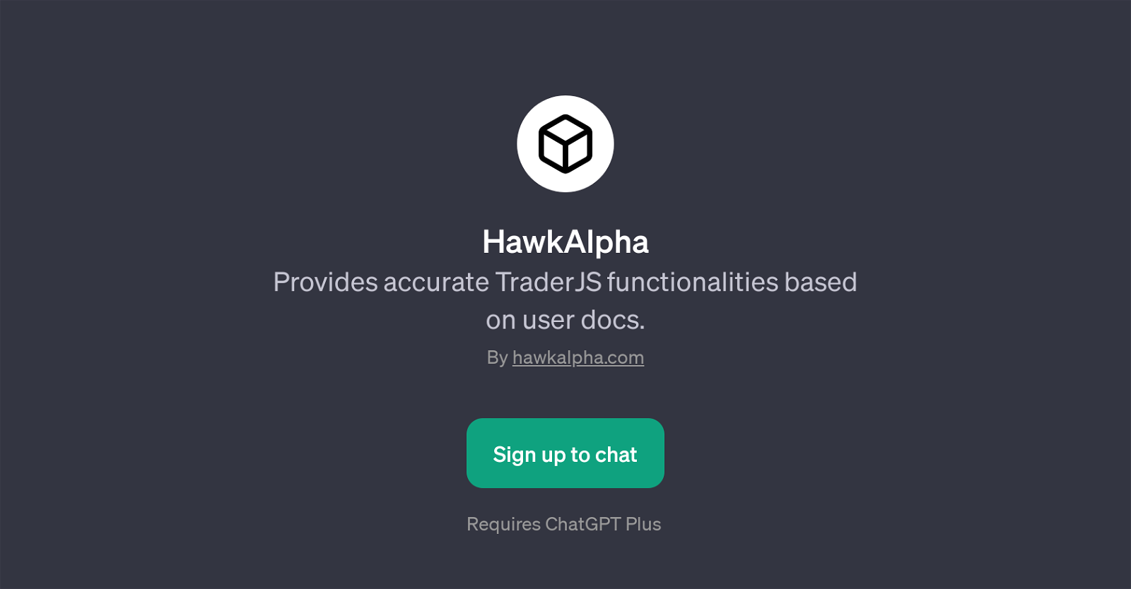 HawkAlpha website