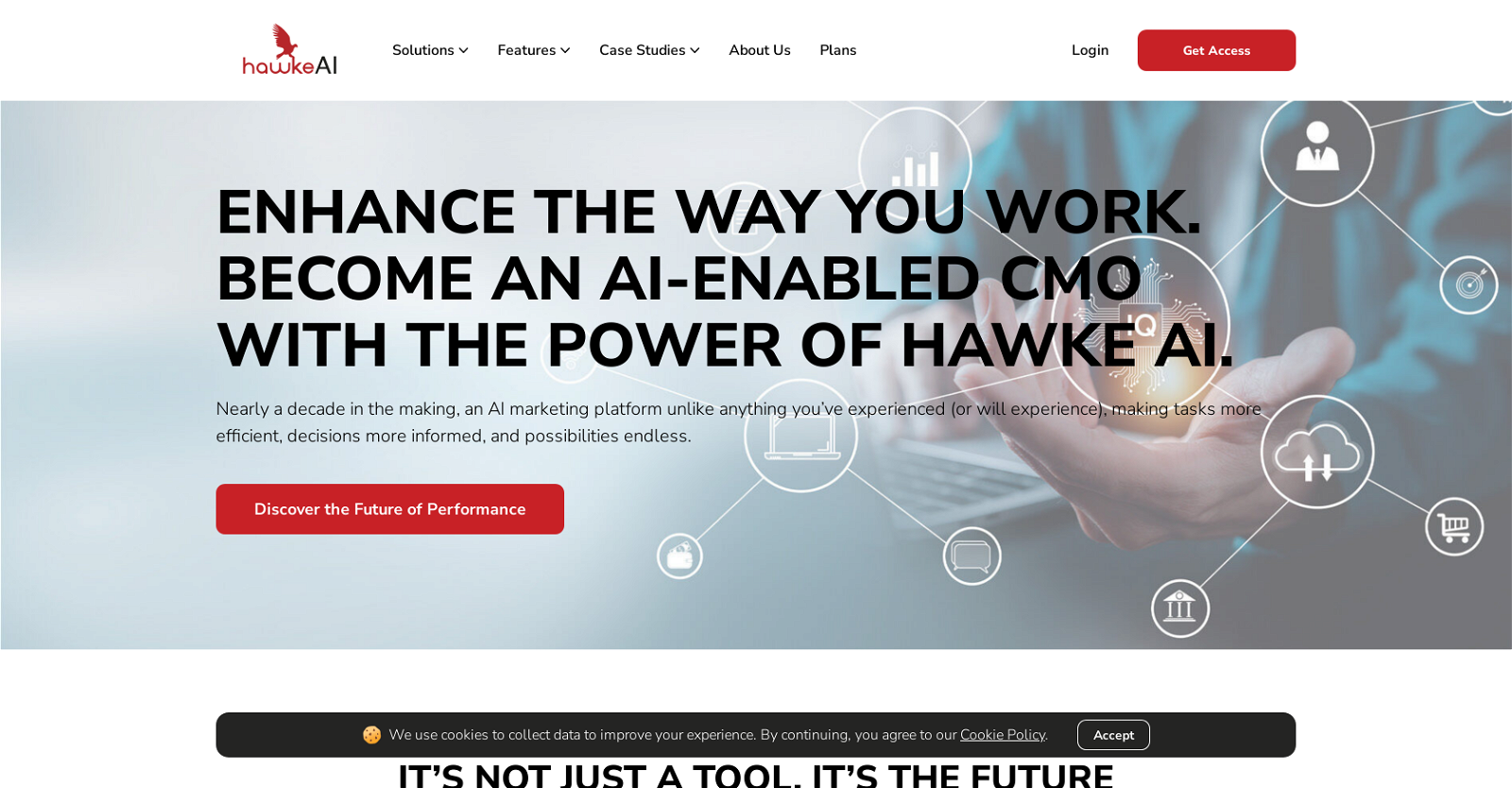 Hawke AI website