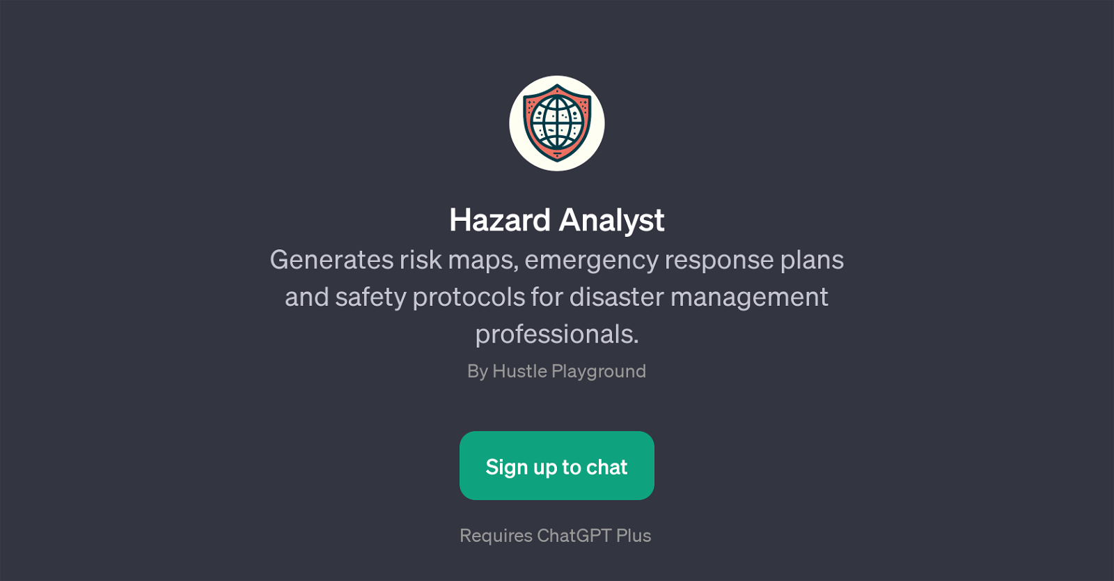 Hazard Analyst website