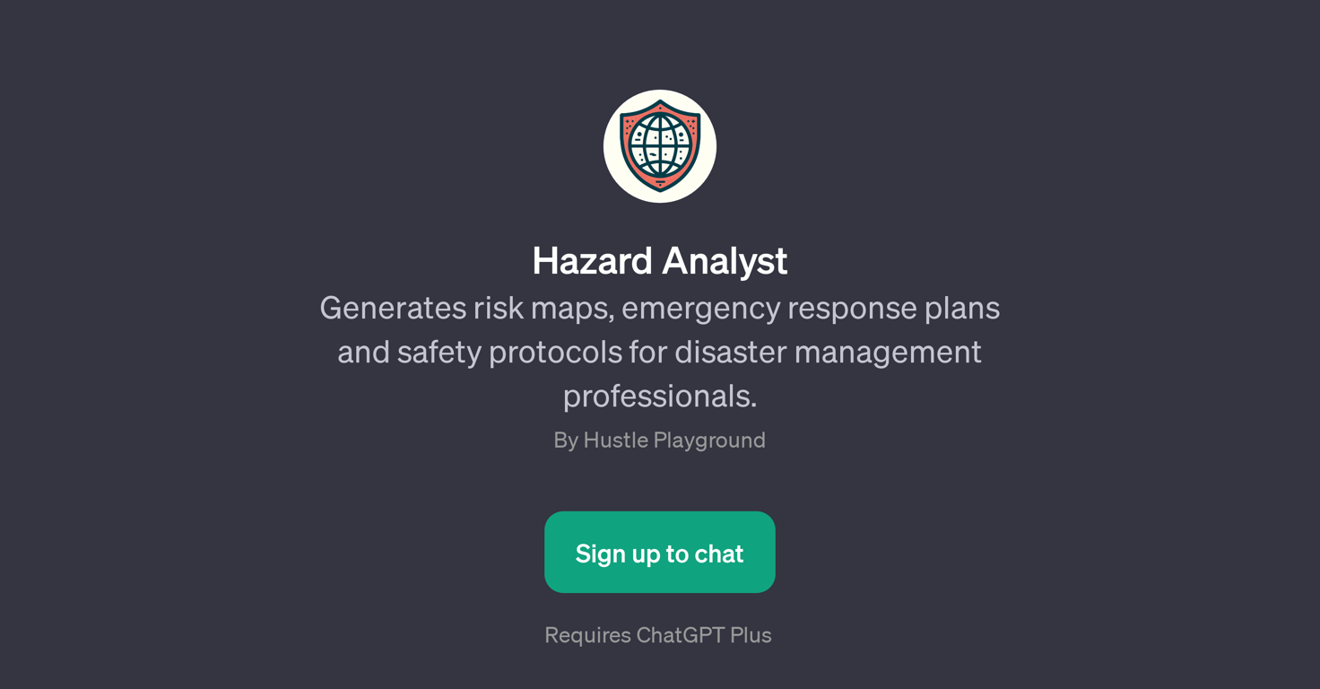 Hazard Analyst website