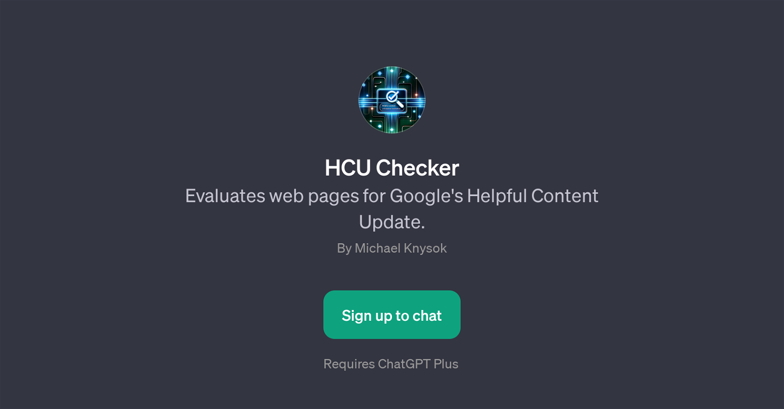 HCU Checker website