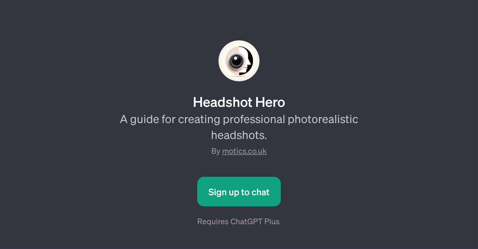 Headshot Hero website