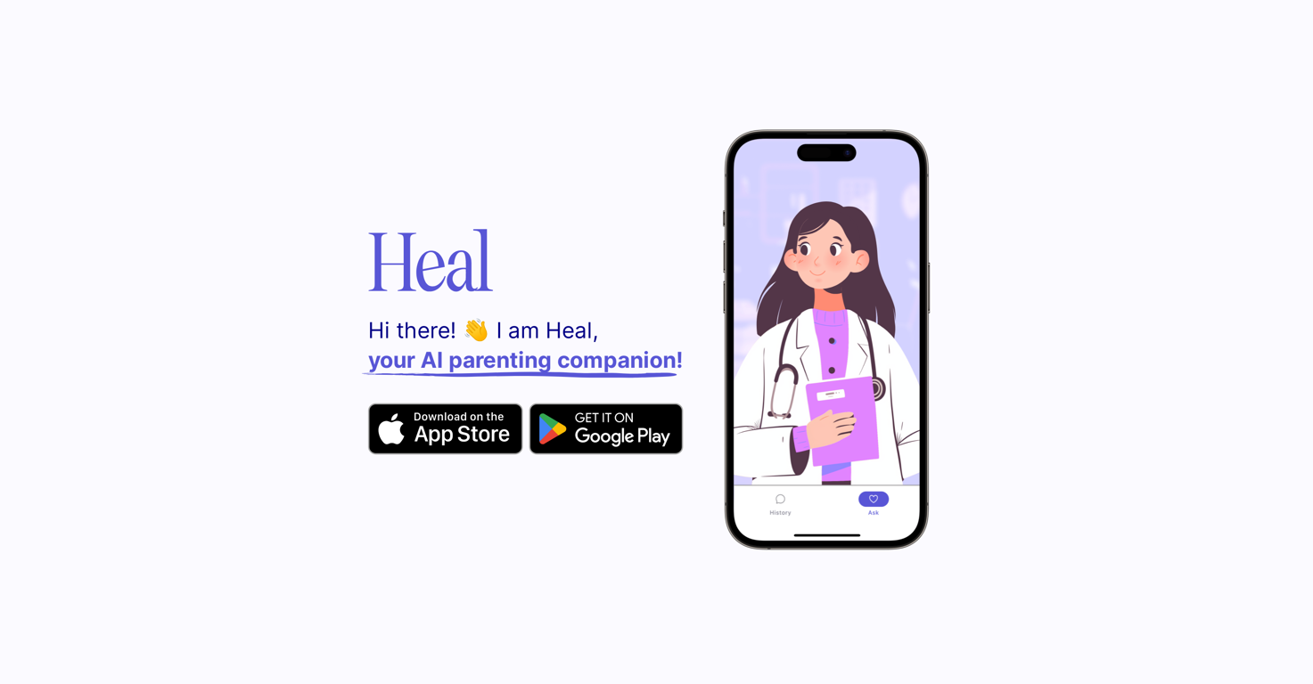 Heal AI website