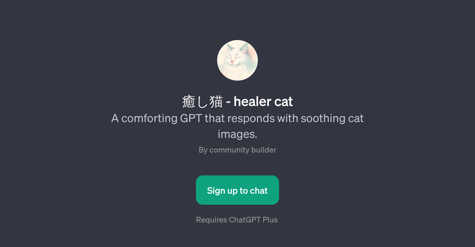 - Healer Cat website