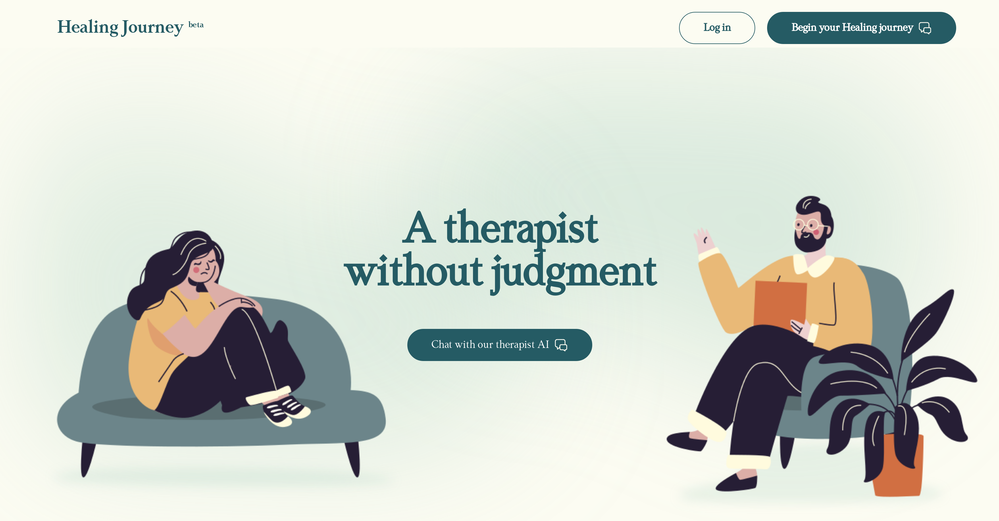 Healing Journey website