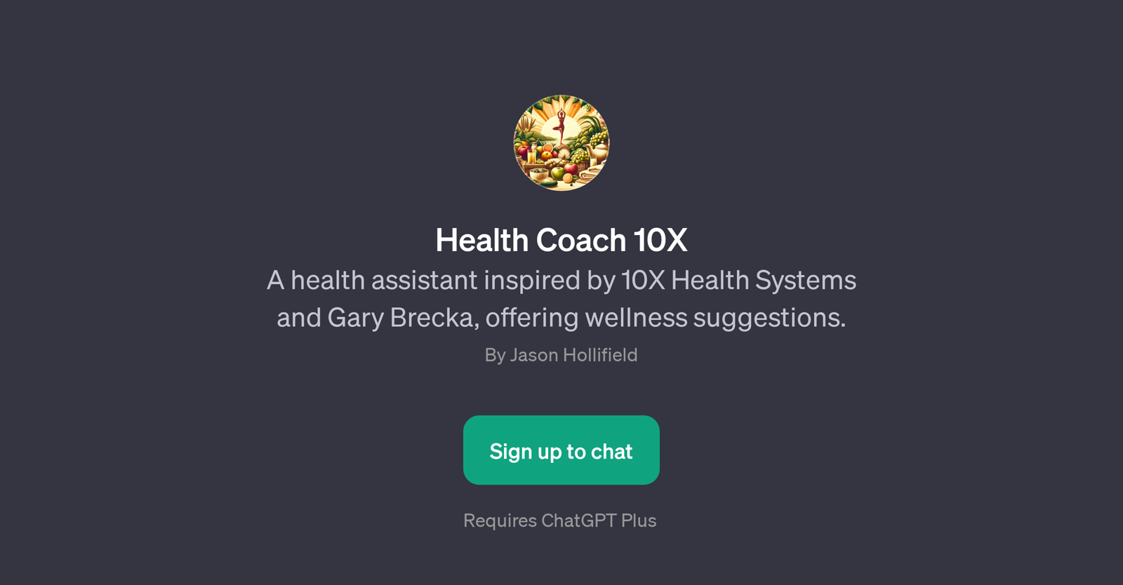Health Coach 10X website