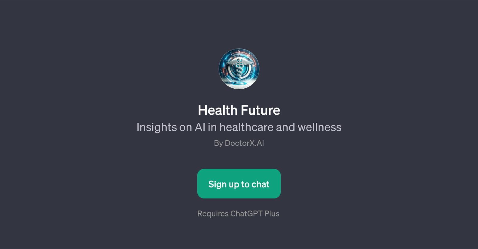 Health Future website
