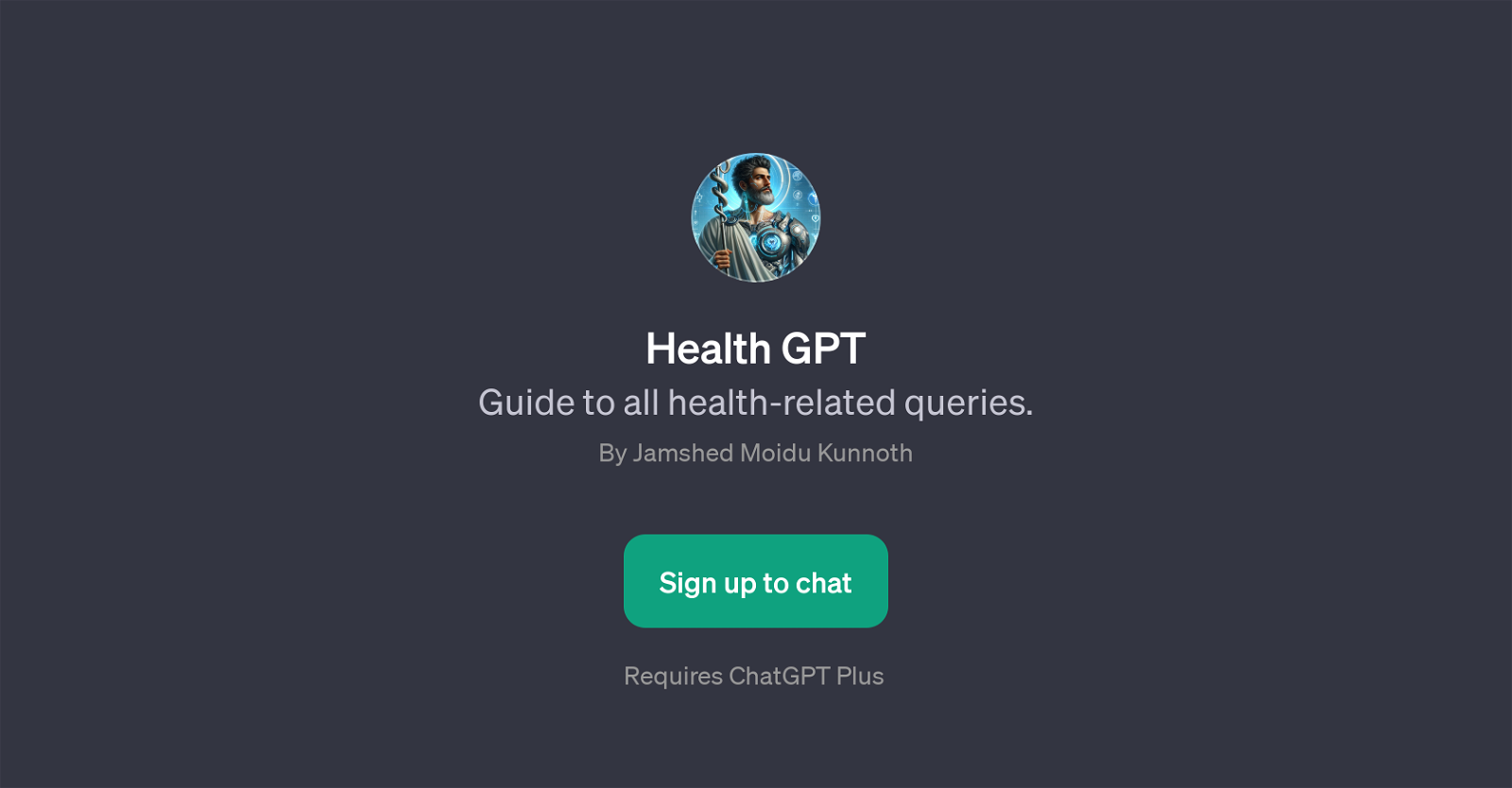 Health GPT website
