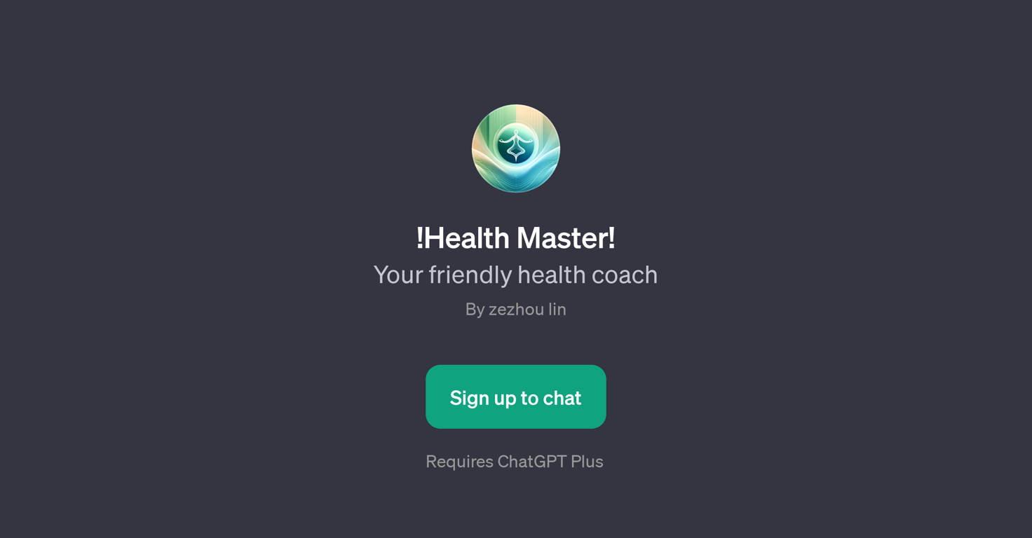 !Health Master! website