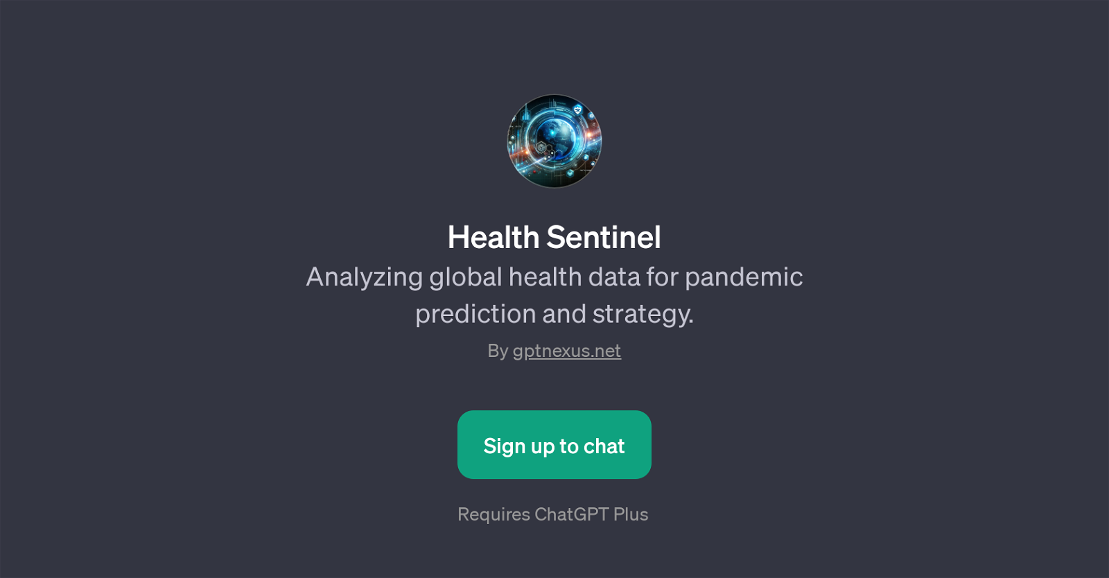 Health Sentinel website