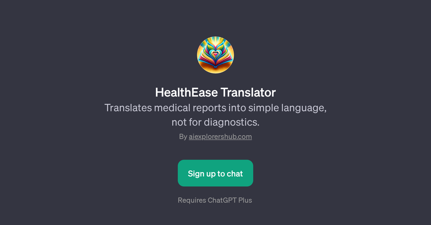 HealthEase Translator website
