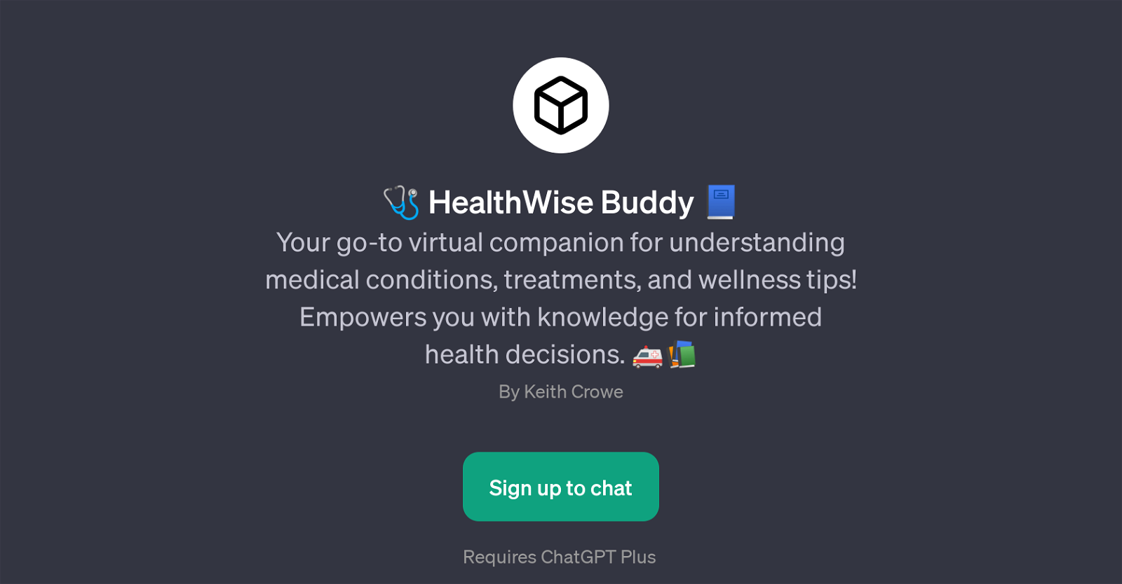 HealthWise Buddy website