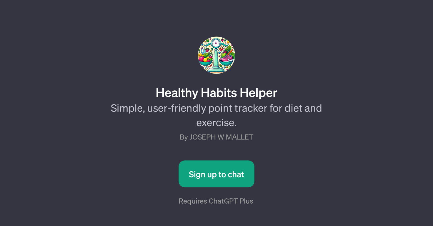 Healthy Habits Helper website