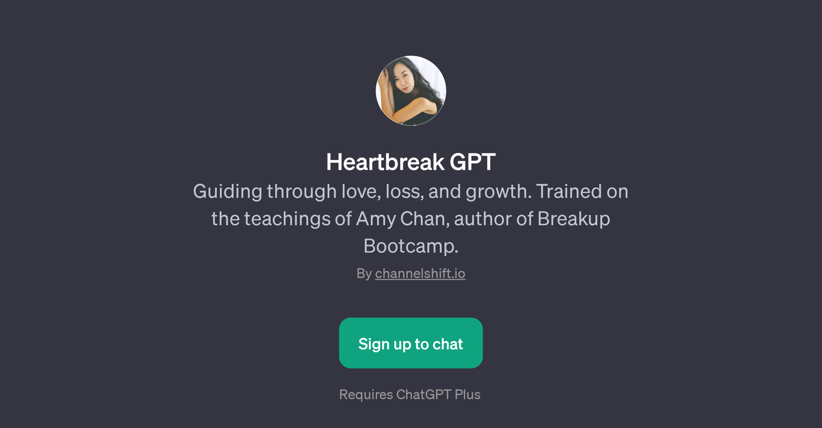 Heartbreak GPT website