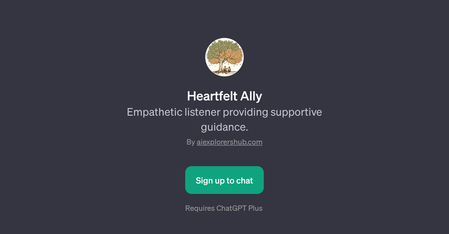 Heartfelt Ally website