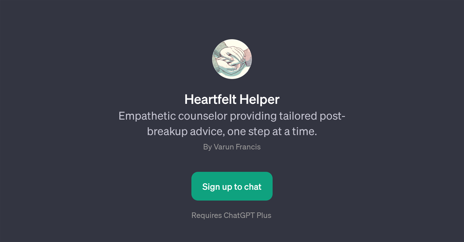 Heartfelt Helper website