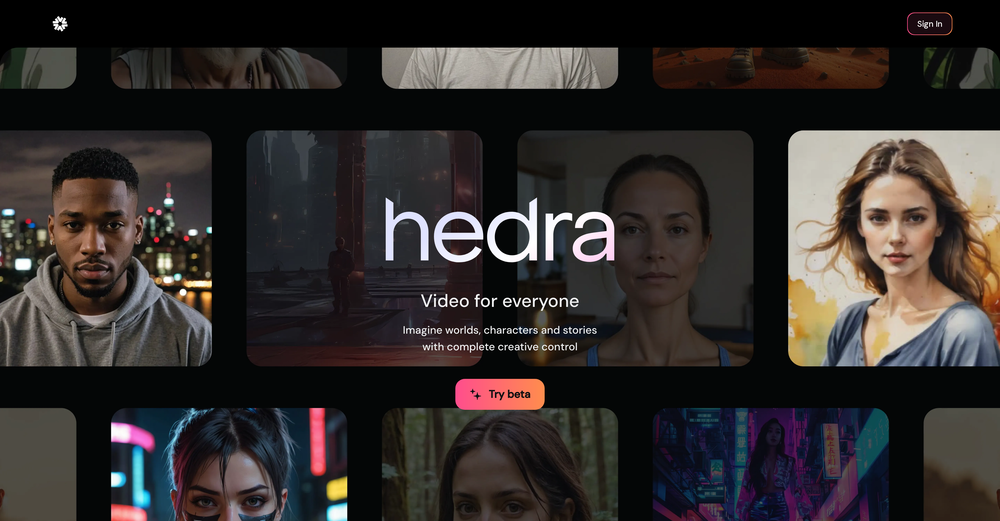 Hedra website