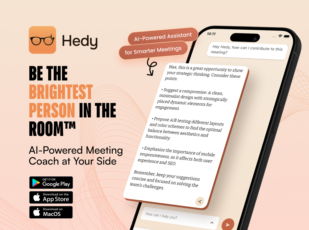 Hedy Ai Free Trial: Unlock Cutting-Edge AI Features Today