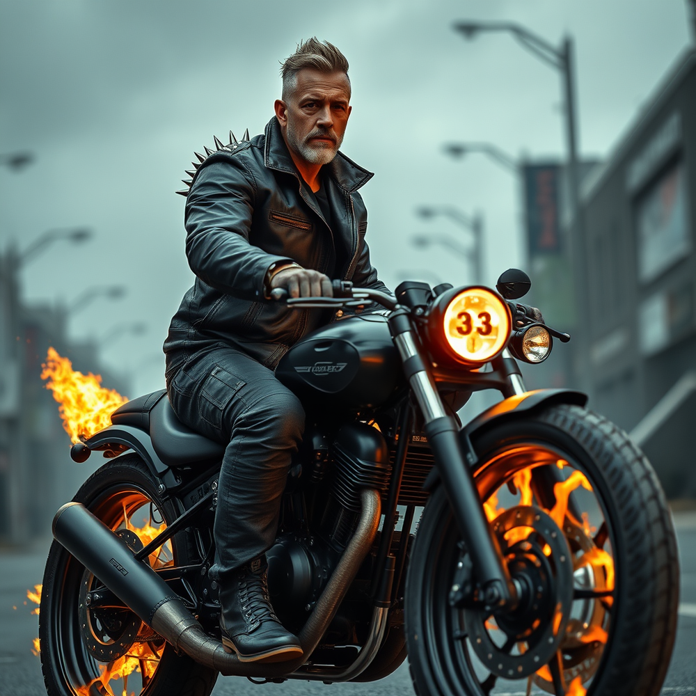 Hellfire Ride — Ultra-Realistic Ghost Rider Cinematic Portrait website