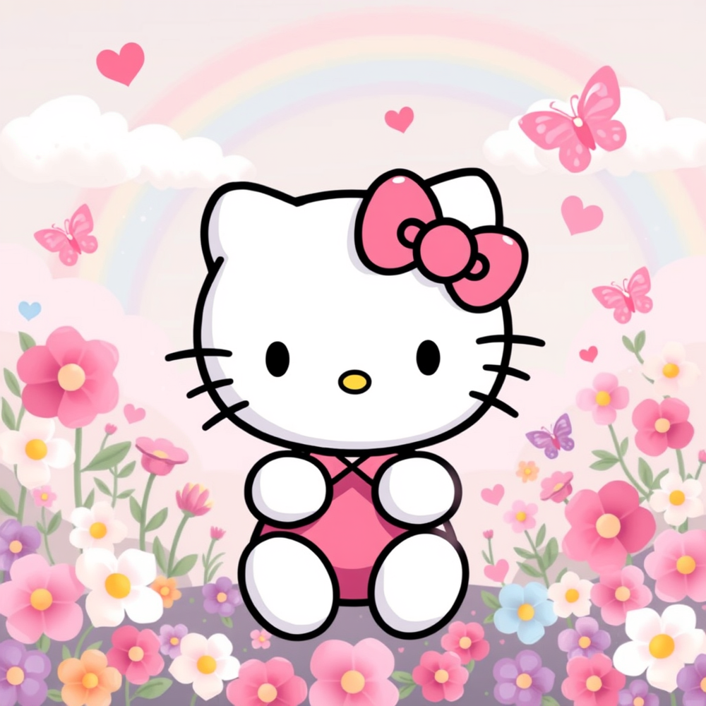 Hello Kitty Cartoon Image Generator website