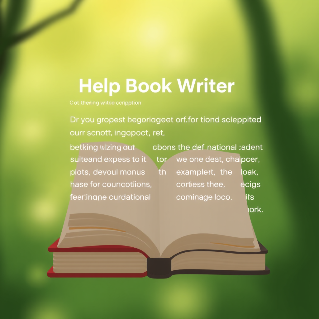 Help book writer free no signup ai tool 