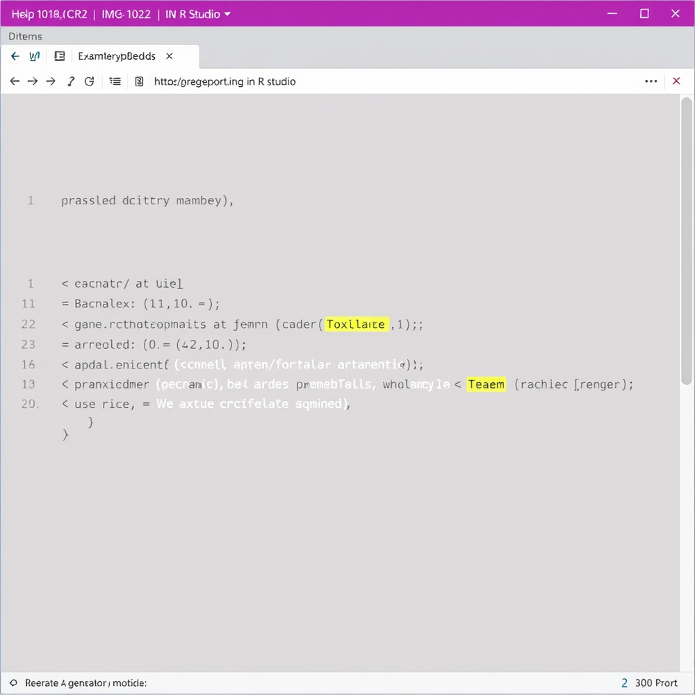 Help Me To A Code For Generator Matrix In R Studio website