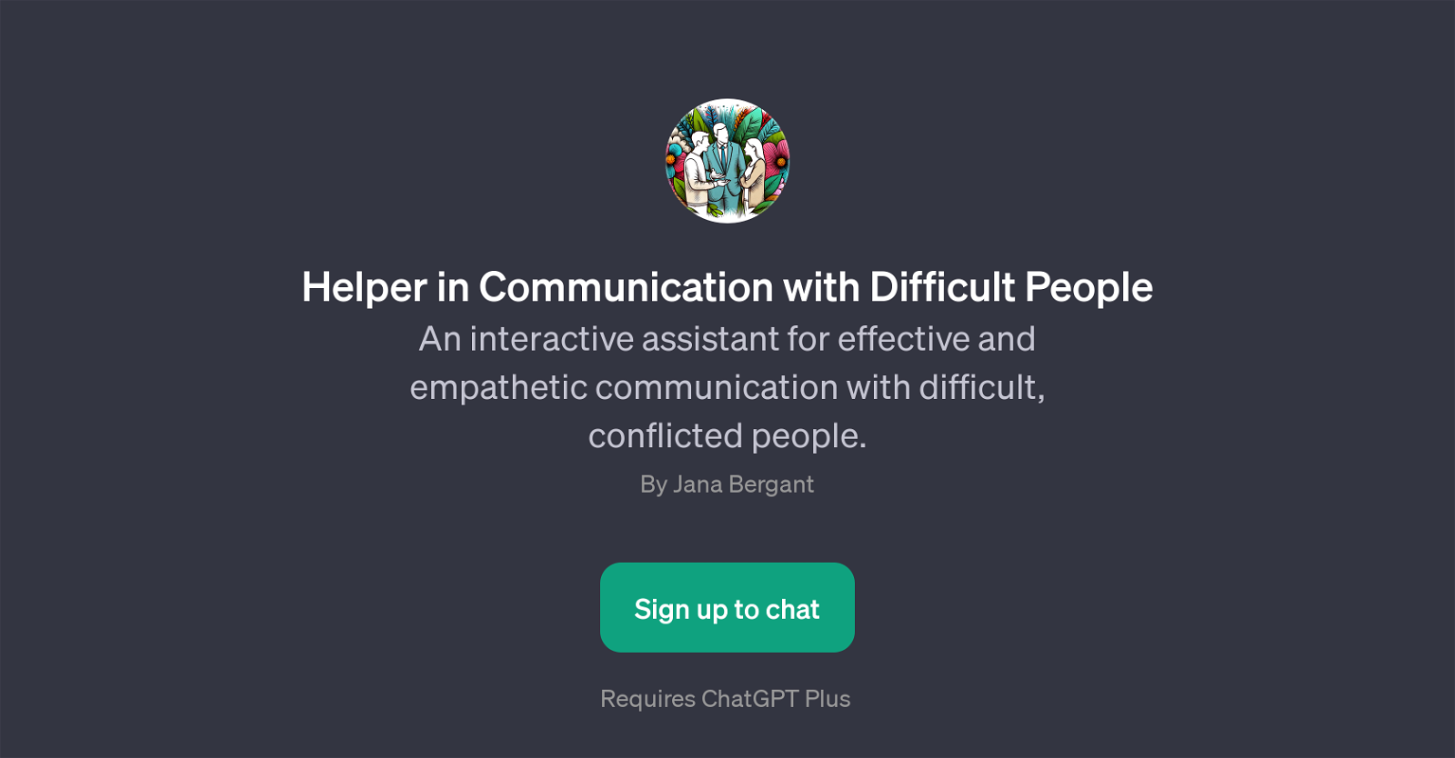 Helper in Communication with Difficult People website