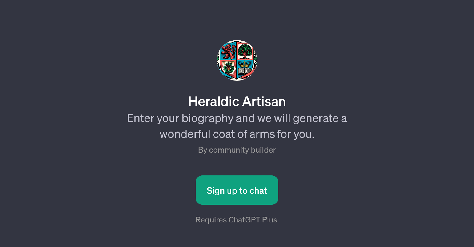 Heraldic Artisan website