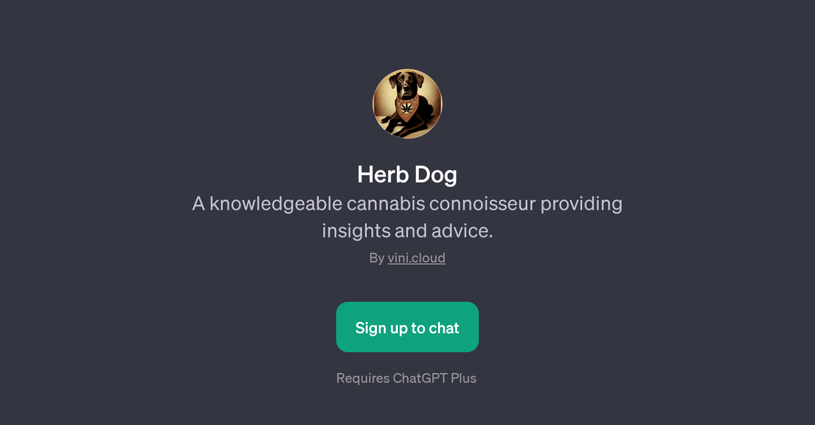 Herb Dog website