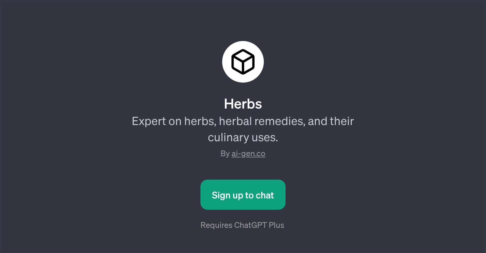 Herbs website