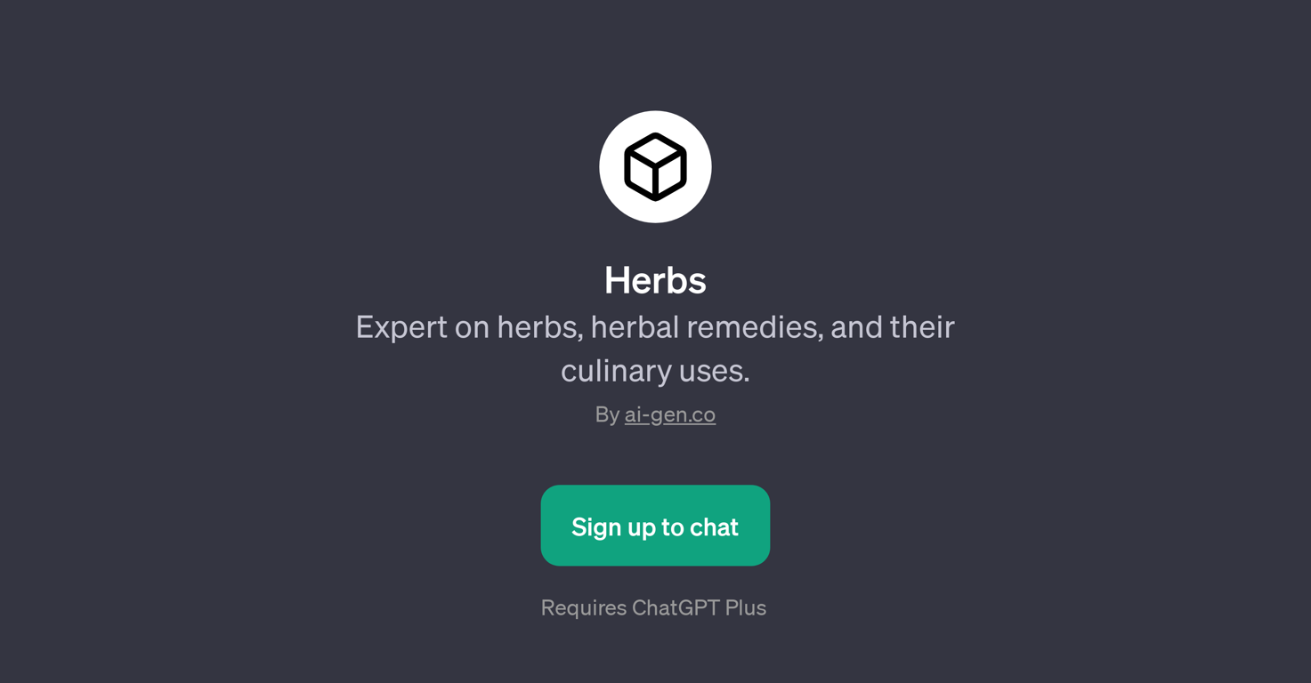 Herbs website