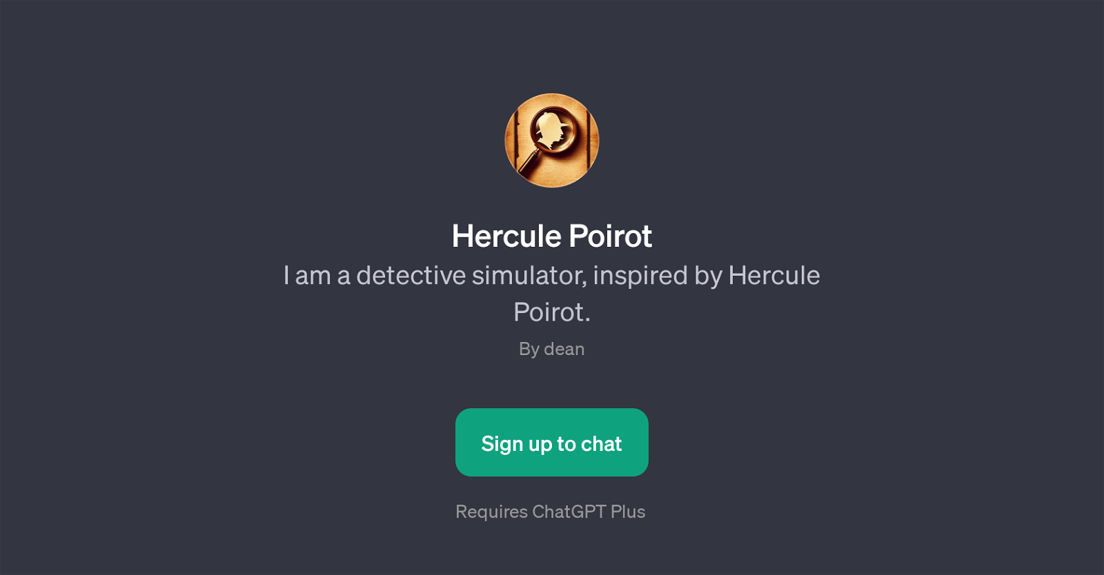 Hercule Poirot website
