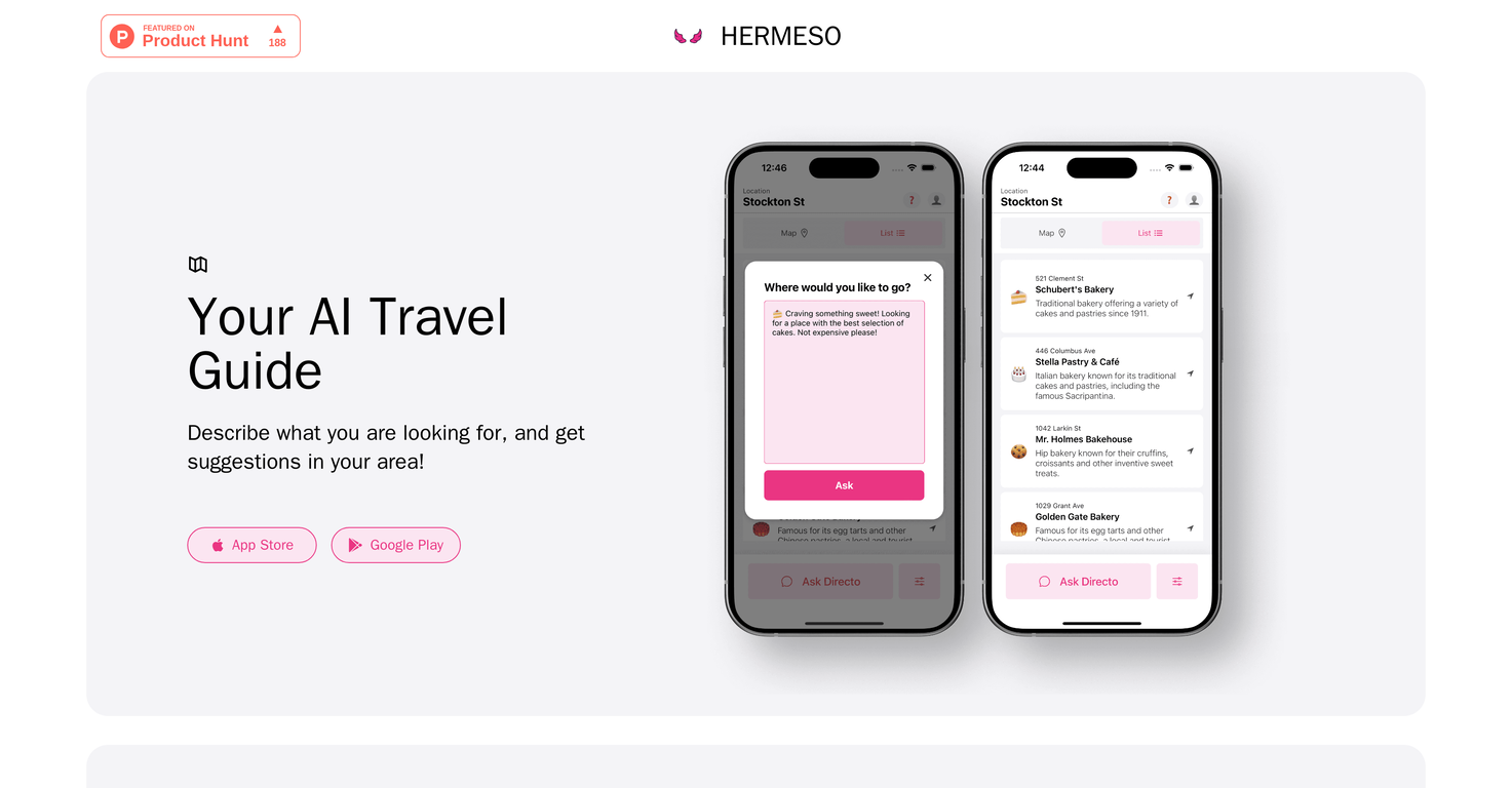 Hermeso website
