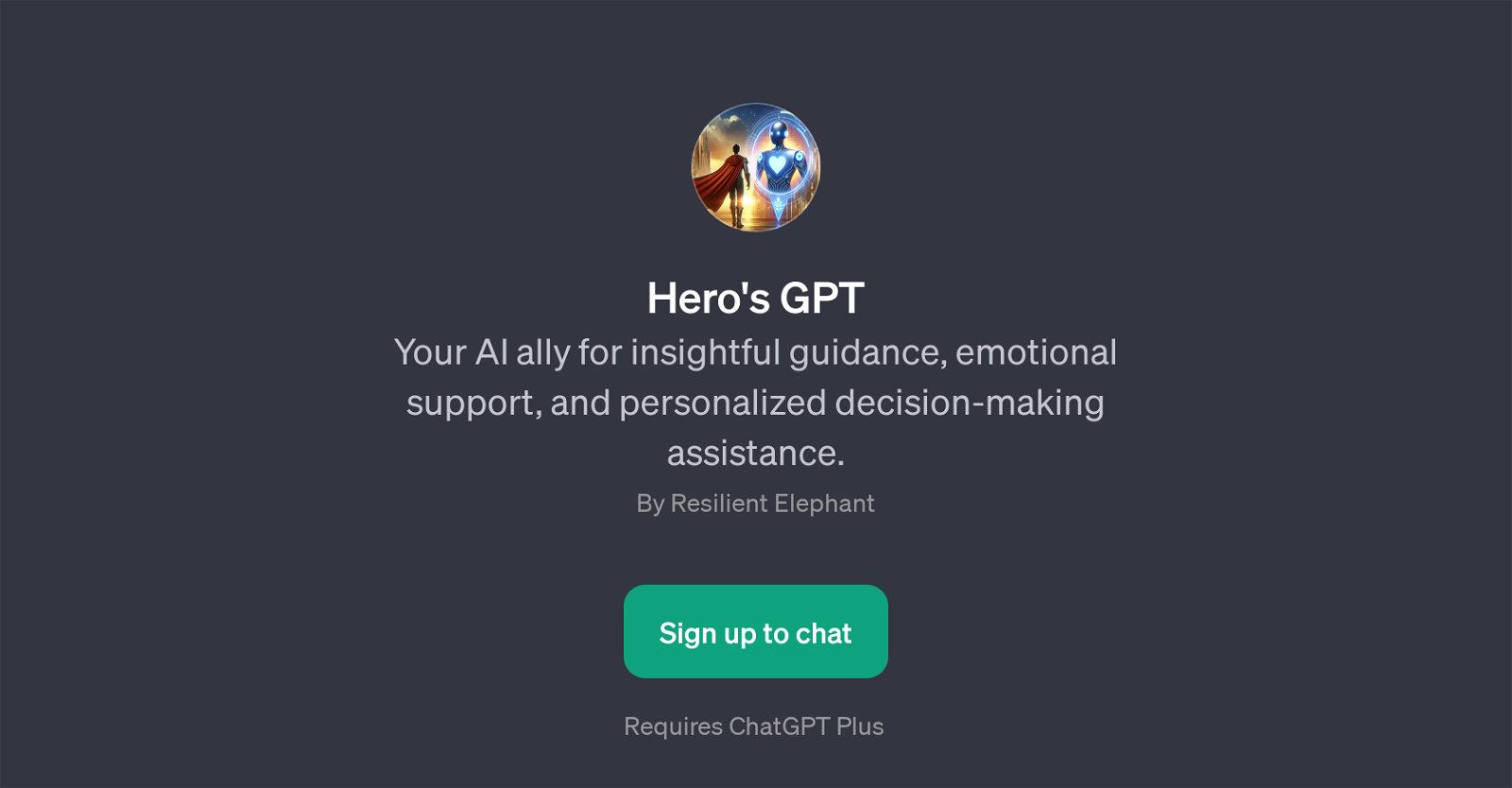 Hero's GPT website