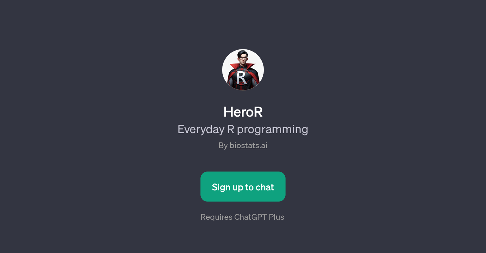 HeroR website