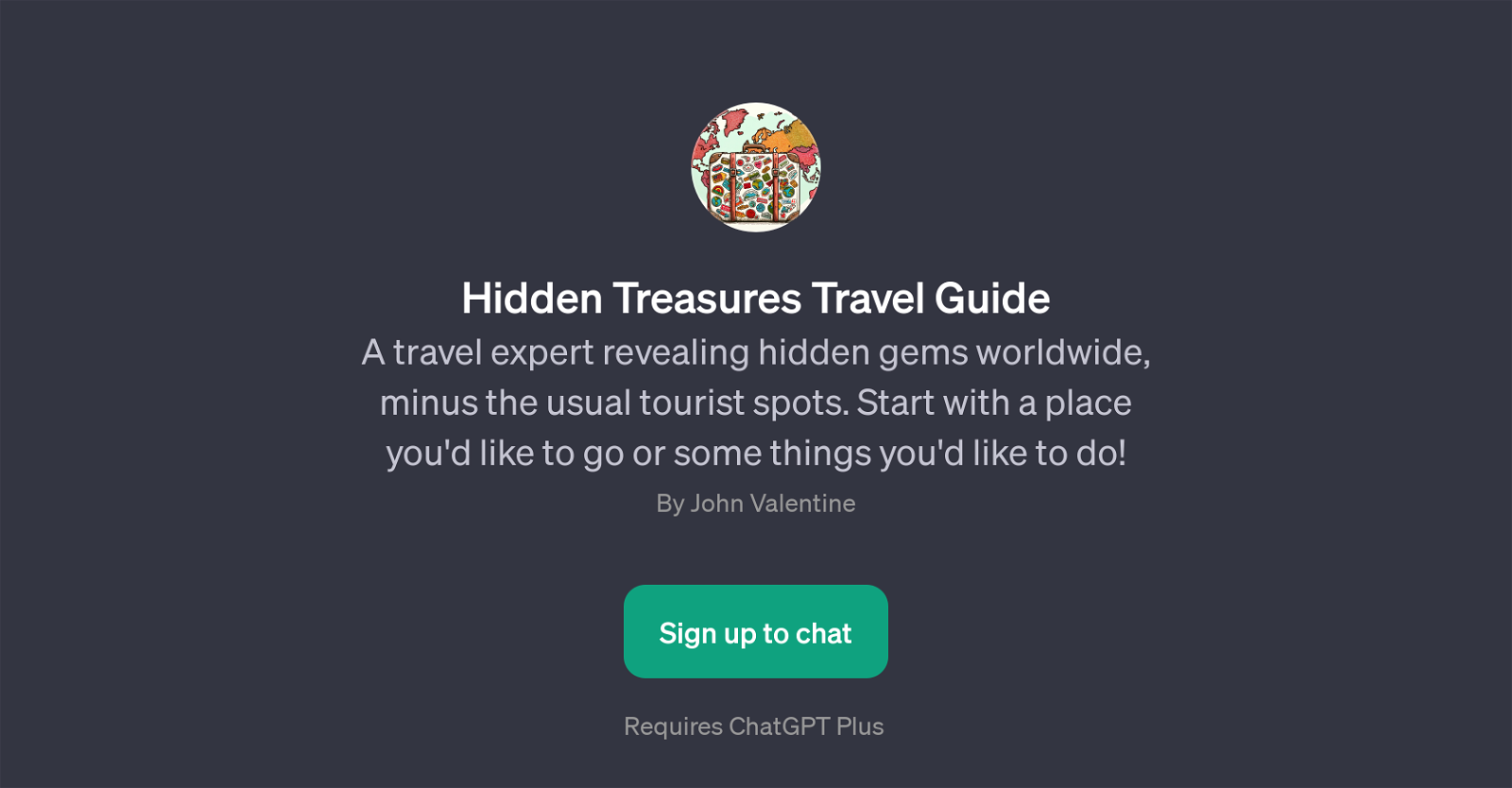 Hidden Treasures Travel Guide website
