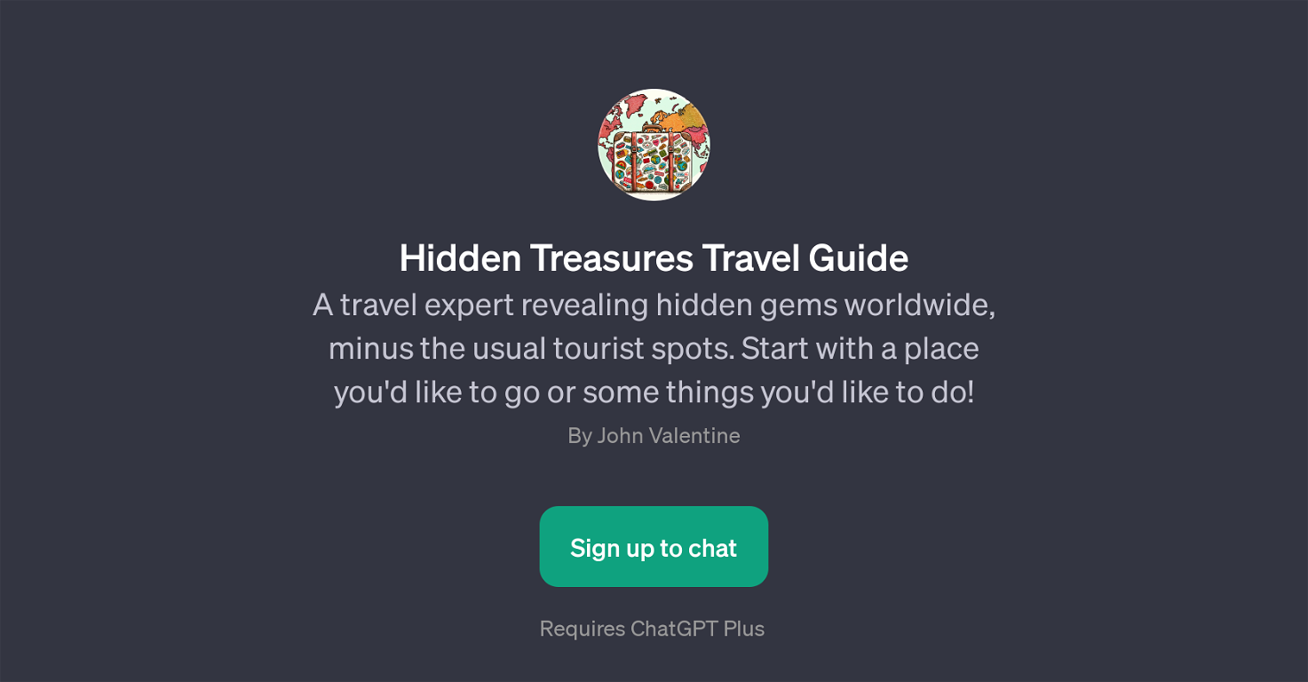 Hidden Treasures Travel Guide website