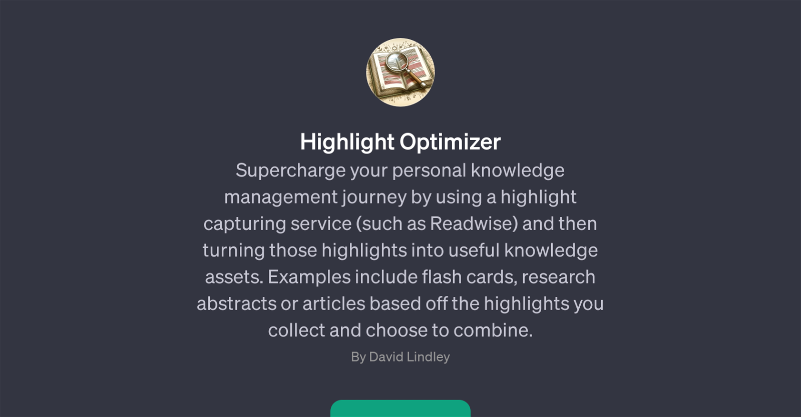 Highlight Optimizer website
