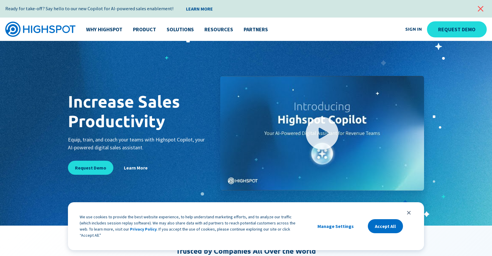 Highspot website