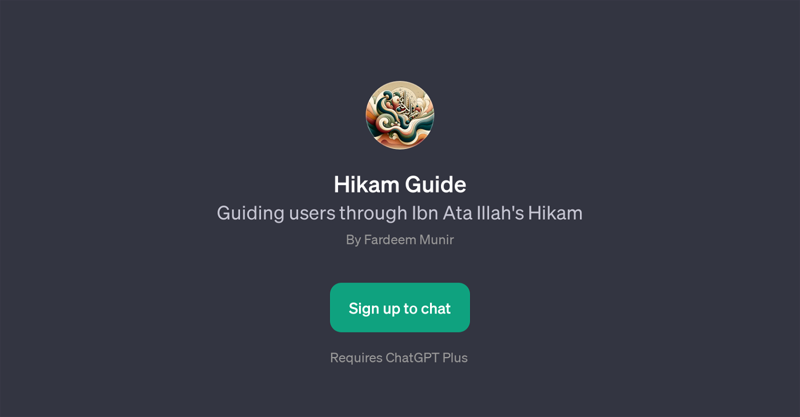 Hikam Guide website
