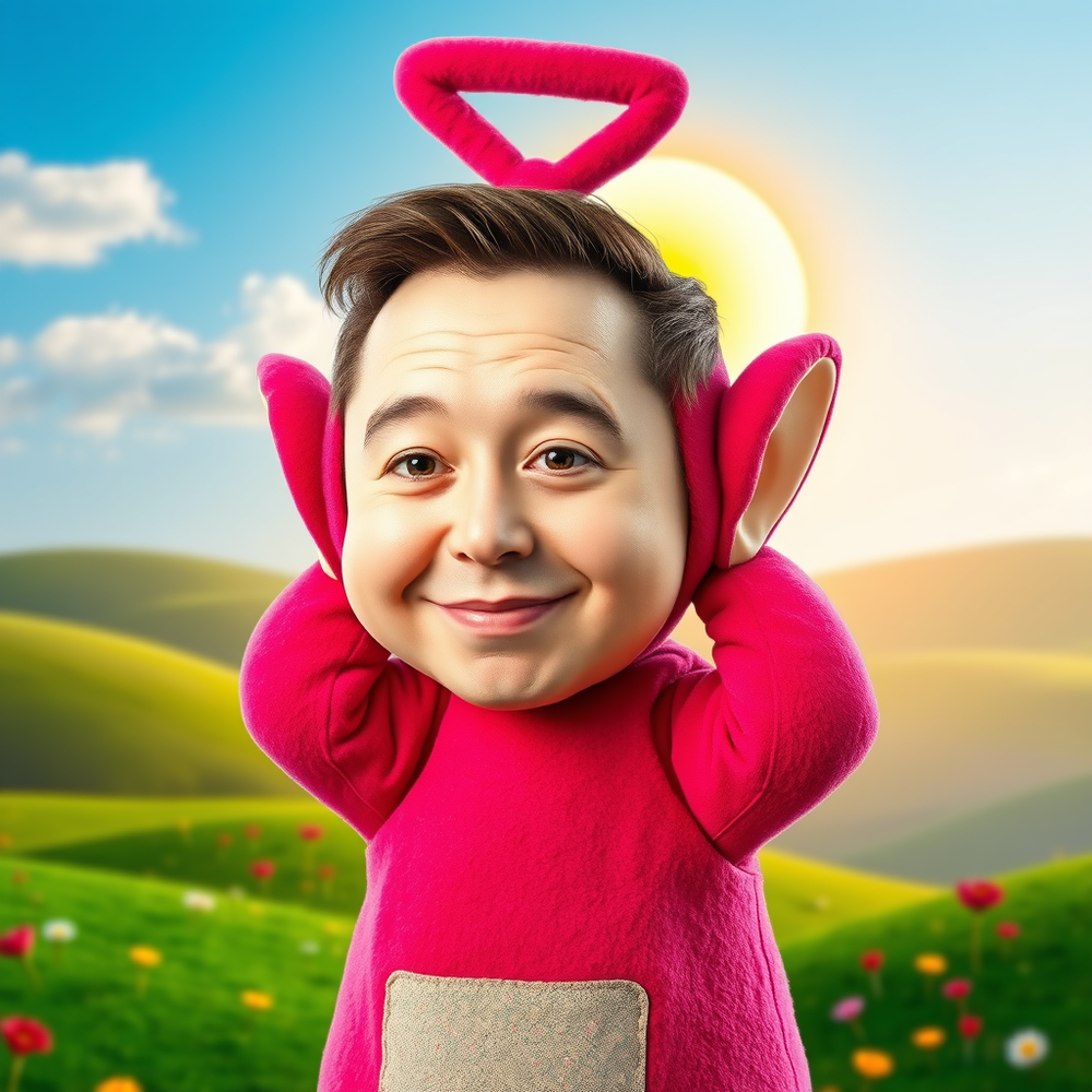 Hilarious Teletubby Transformation website