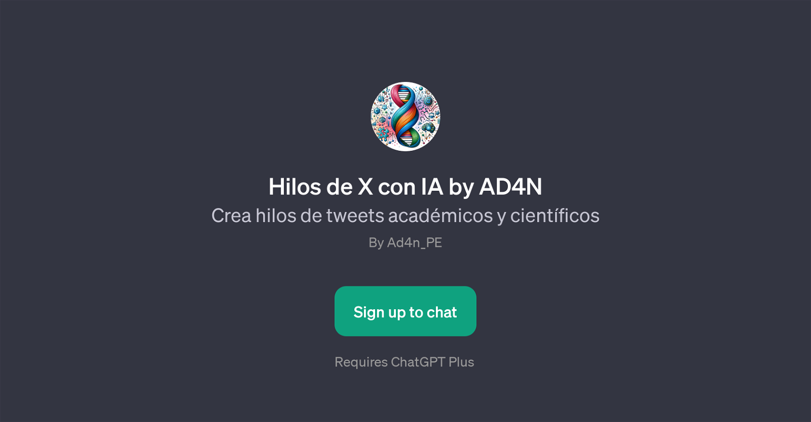 Hilos de X con IA by AD4N website