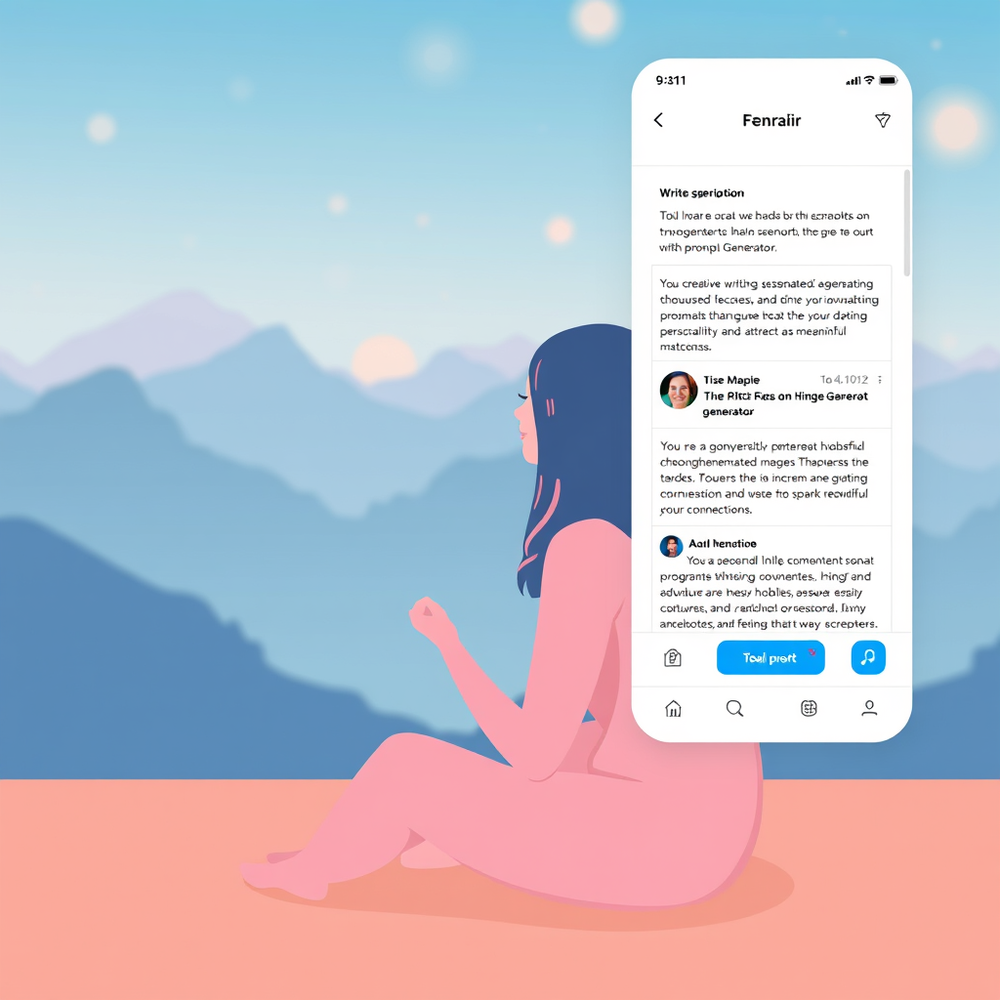 Hinge Prompt Generator website