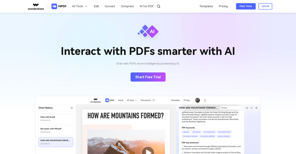 HiPDF website