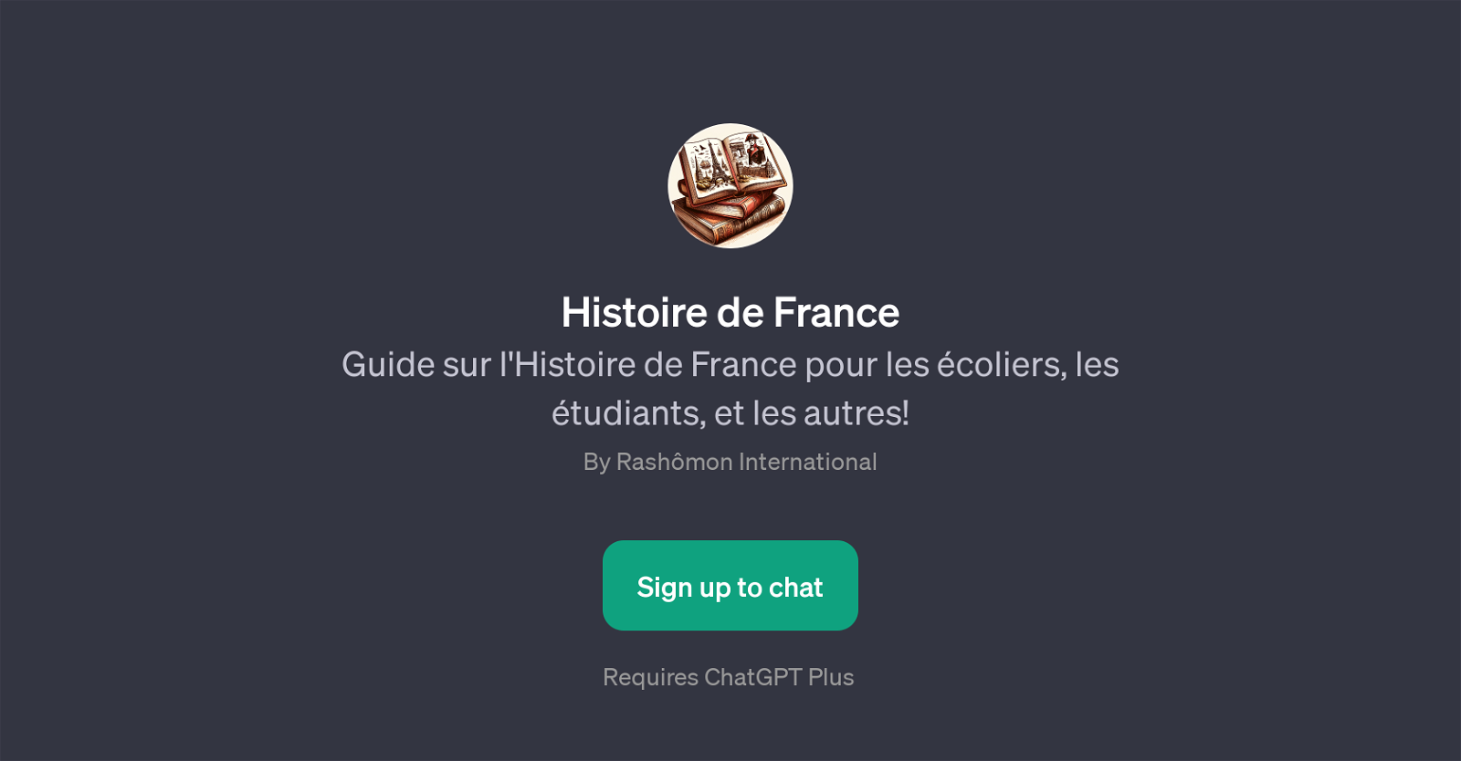 Histoire de France website