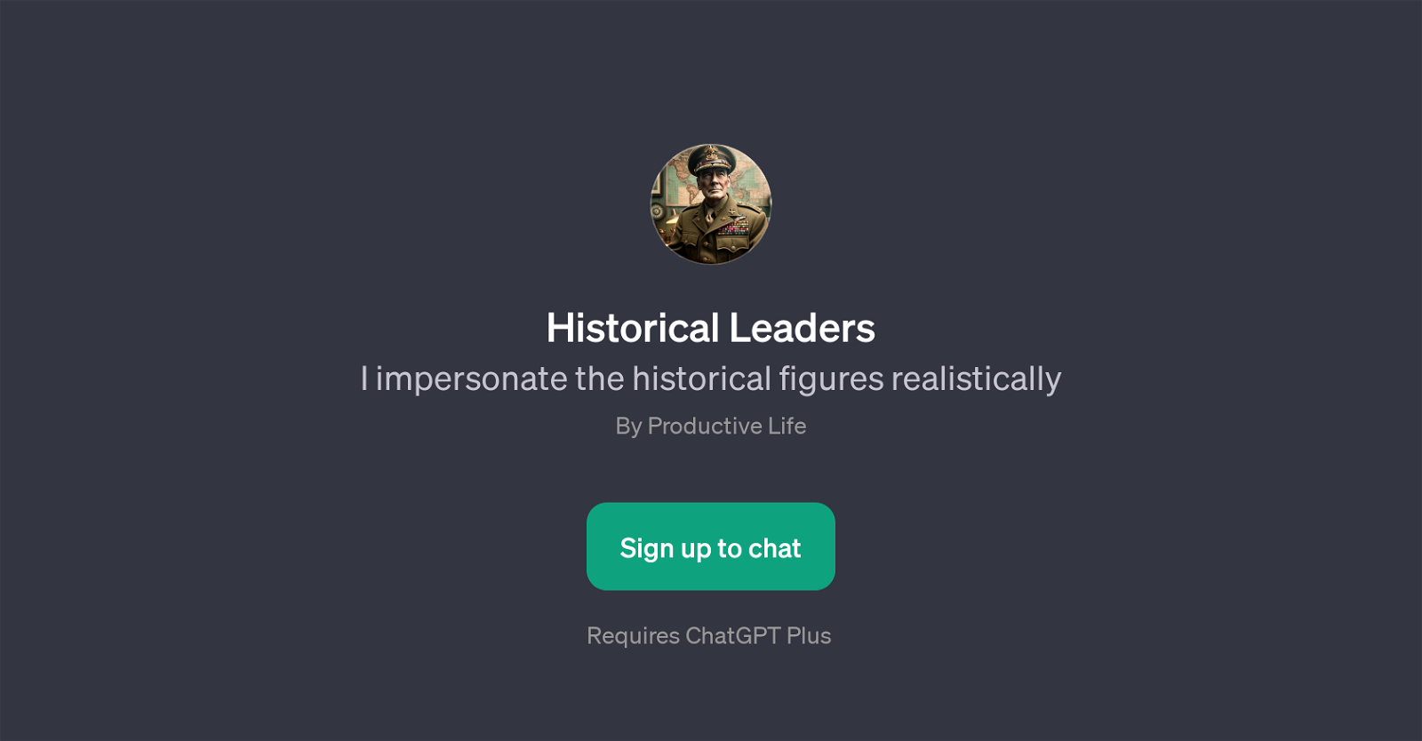 Historical Leaders website