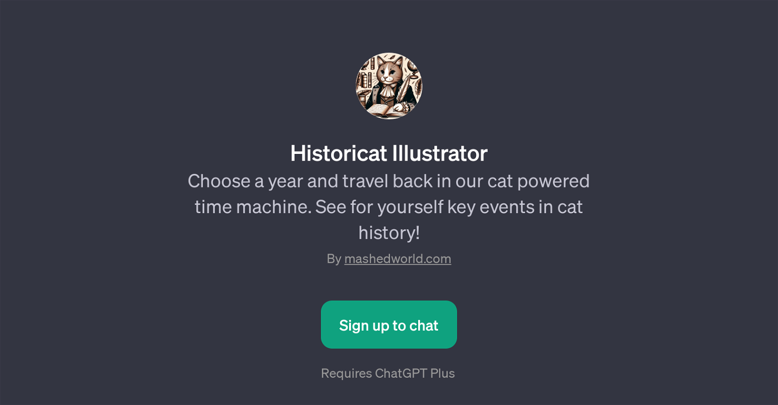 Historicat Illustrator website