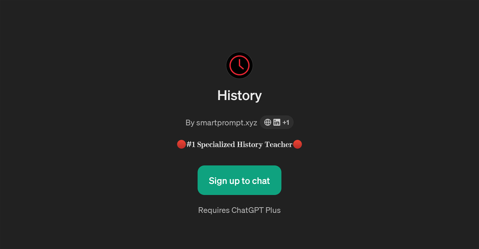 History by Smartprompt website